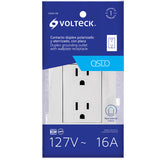 Tomacorriene doble blanco oslo voleck